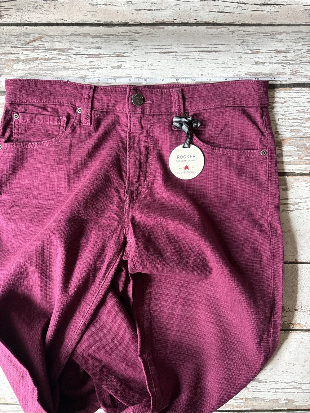Agave Denim Rocker The Slim Straight - Picture 13 of 14